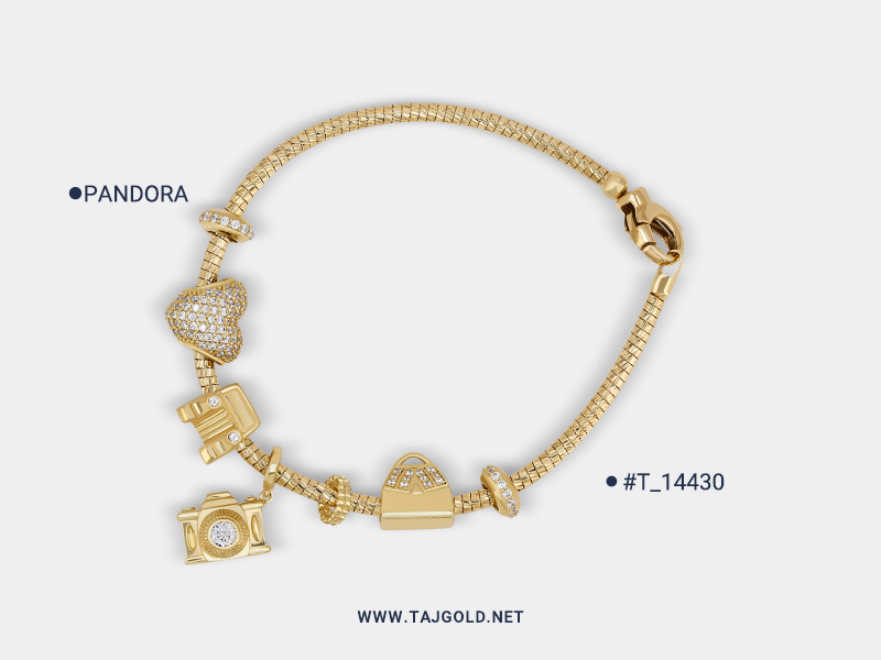 دستبند طلا پاندورا